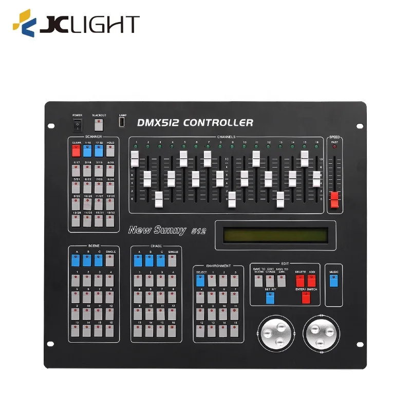 New Sunny 512 DMX Lighting Controller with Flight Case - Durable