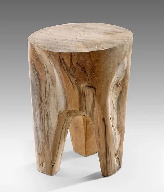 Teak Root Table and Stools Set Driftwood Furniture.