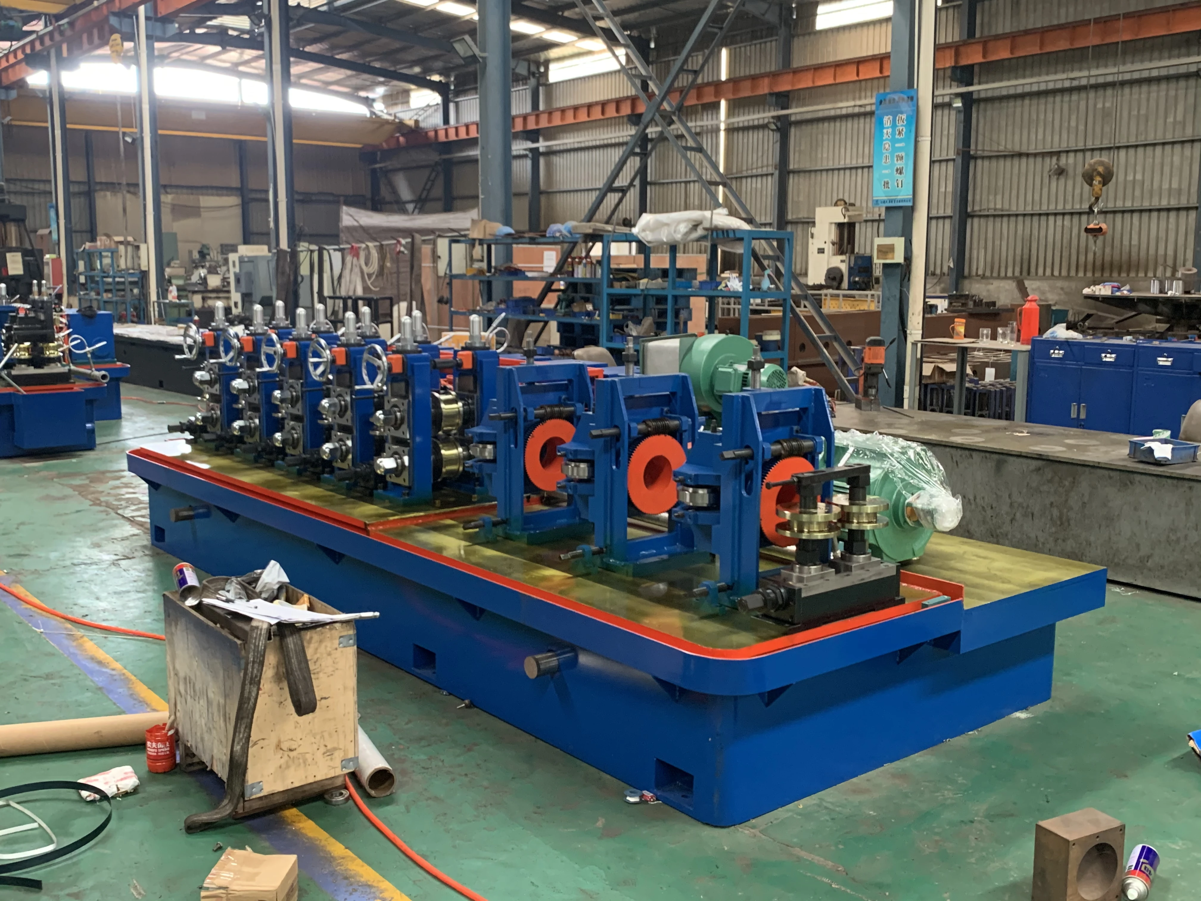 TY60 Stable Performance High Speed Pipe Making Machine Erw Tube Pipe Mill Line Tube Mill Machine Pipe Making Machine