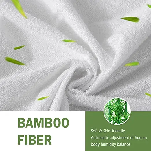 Bed Bug Protection Sheet Deep Pocket Waterproof Bamboo Mattress Cover for Bed for Home Use factory