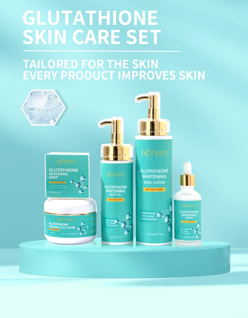 Doubleglutathione Whitening Body Lotion Face Cream Moisturizing Serum