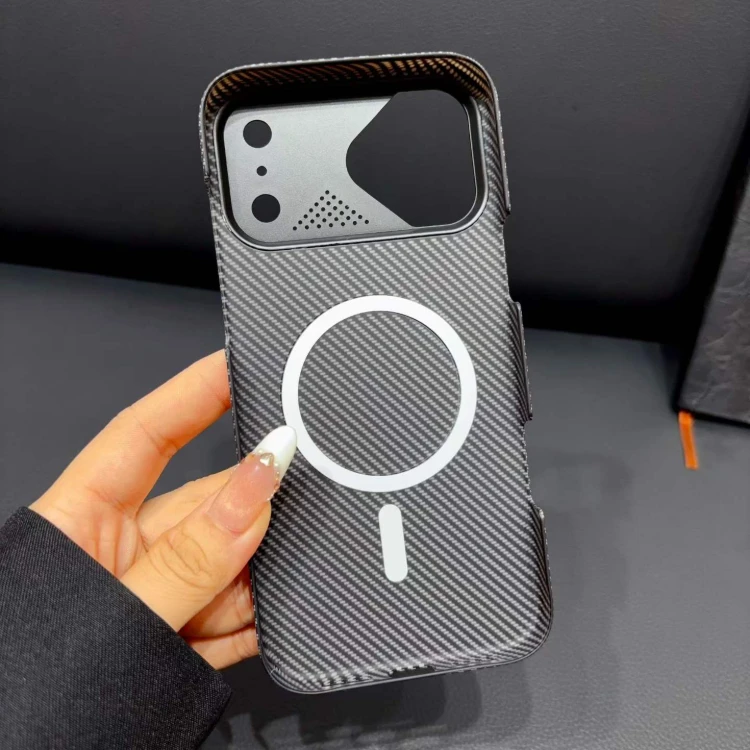 Slim Protection Magnetic Phone Case for iPhone 17 Air 16 15 14 13 12 11 18 Pro Max Business Texture Phone Case