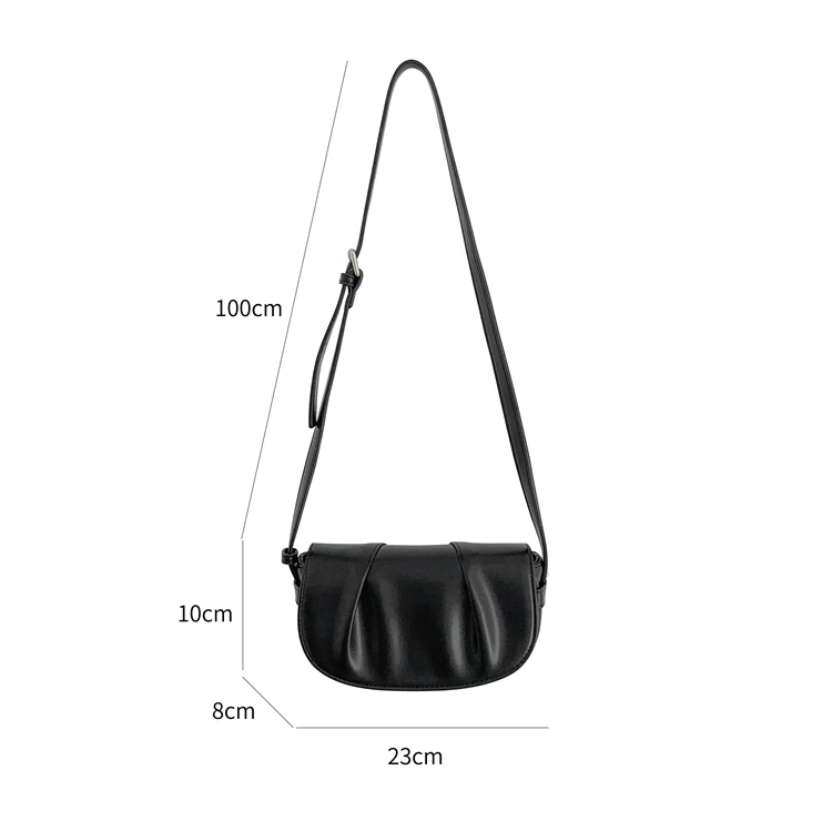 Wholesale New Design Ruched Shoulder Small Bag Simple Fashion Small