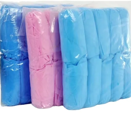 25g PP Non-Woven Blue Shoe Cover Non-Slip Protective Safety Gear