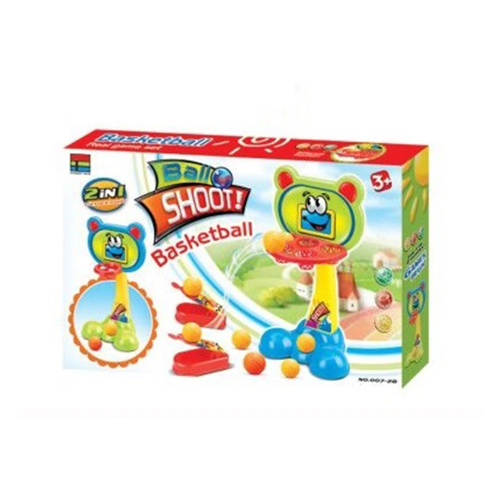2 in 1 Finger Mini Desktop Play Game Basketball Shooting Toy for Kids