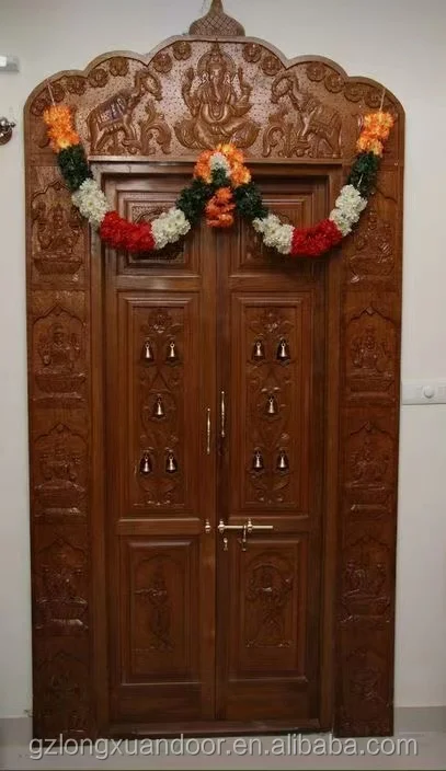 Custom-Made Traditional-Style Arched Church Doors Waterproof Design for Outdoor Restaurants Hotels Mosques Churches Temples