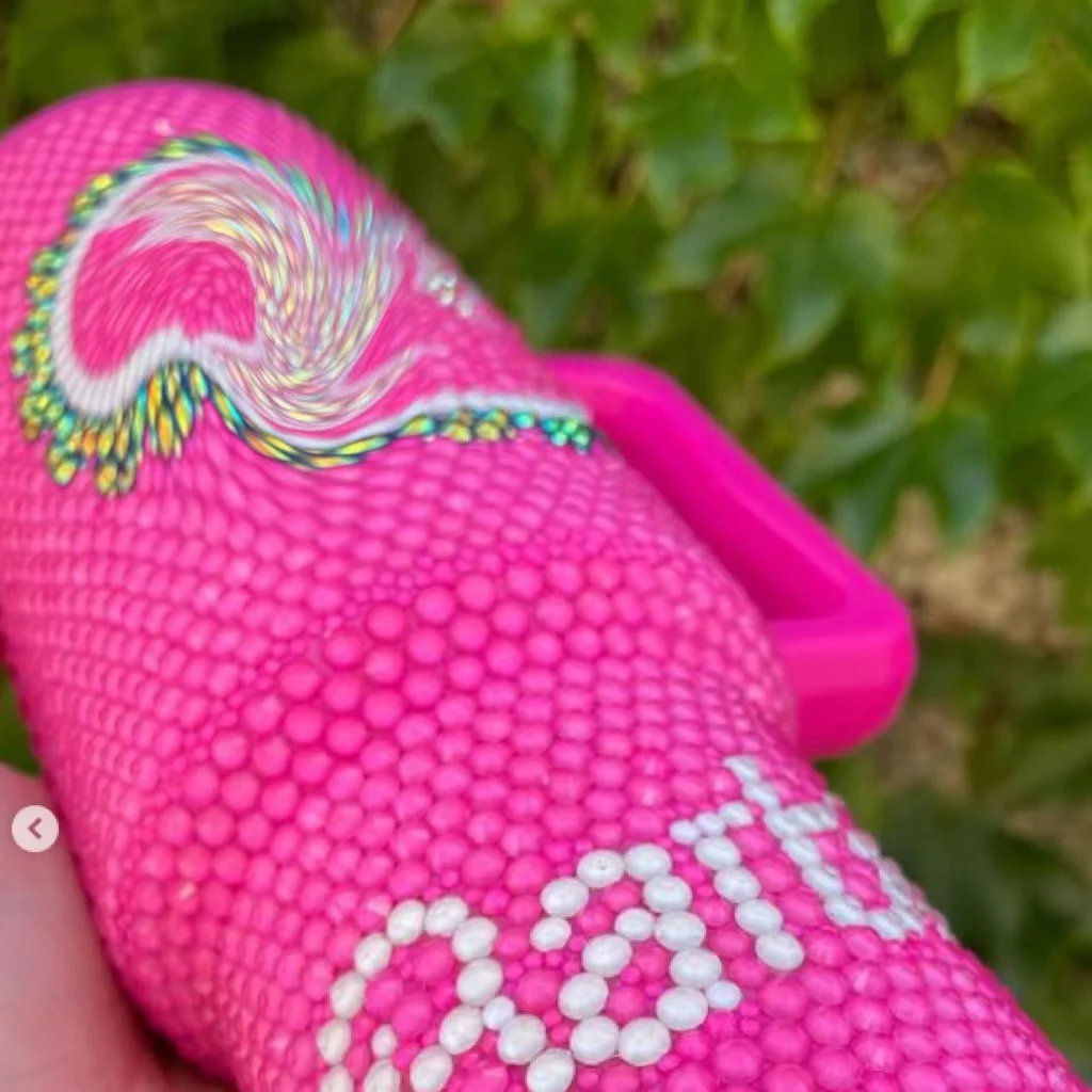 Блестящий дизайн, Шлепанец со стразами и стразами, Милая блестящая прямая чашка с узором в виде коровы, бутылка для воды с крышкой и соломинкой