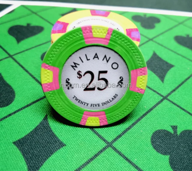 10g Professional Real Clay Poker Chips/casino Poker Chip no Builtin Iron Buy European Poker