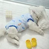 ผ้าคลุมท้องเด็กวาฬสีน้ำเงิน