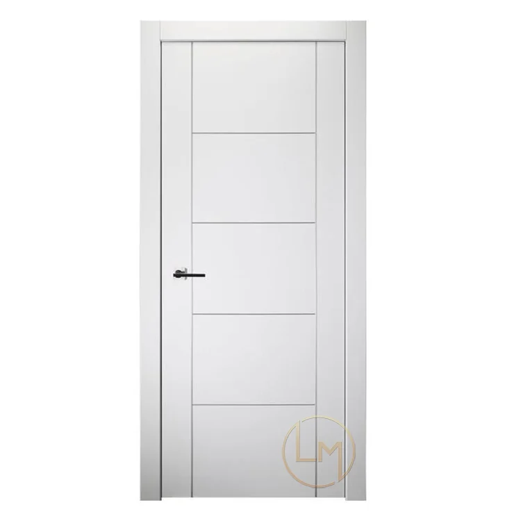 China Factory High Quality Internal Room Wooden Door Design Bedroom Doors Tuekish Lacquered Door