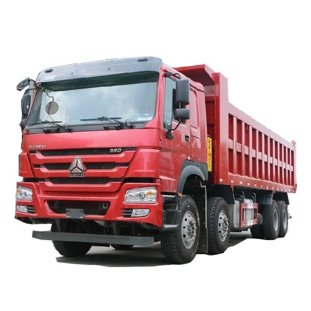 23 hot boutique used 0 km car Sinotruk HOWO Heavy Truck 380 HP 8X4 8.2m dump trucks