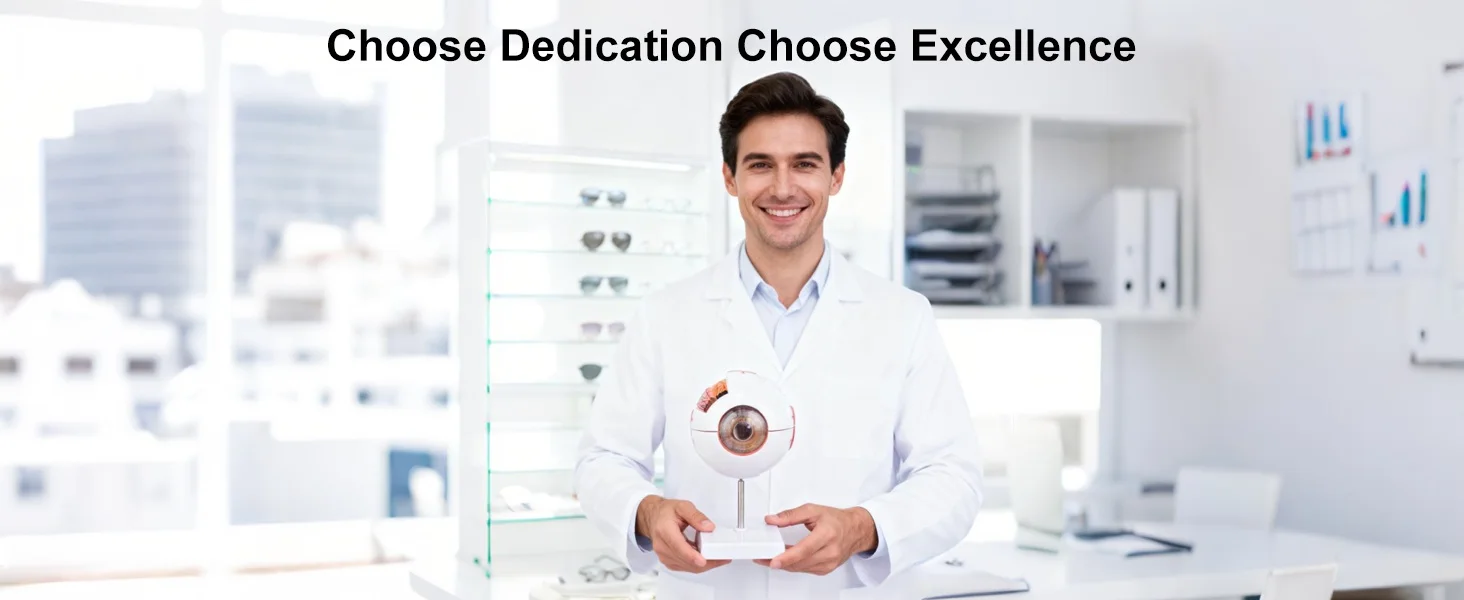 Anatomical Eye Model TB-01 for Ophthalmic Training and Demonstration Innovue Opto Brand Abs Material 1 Year Warranty