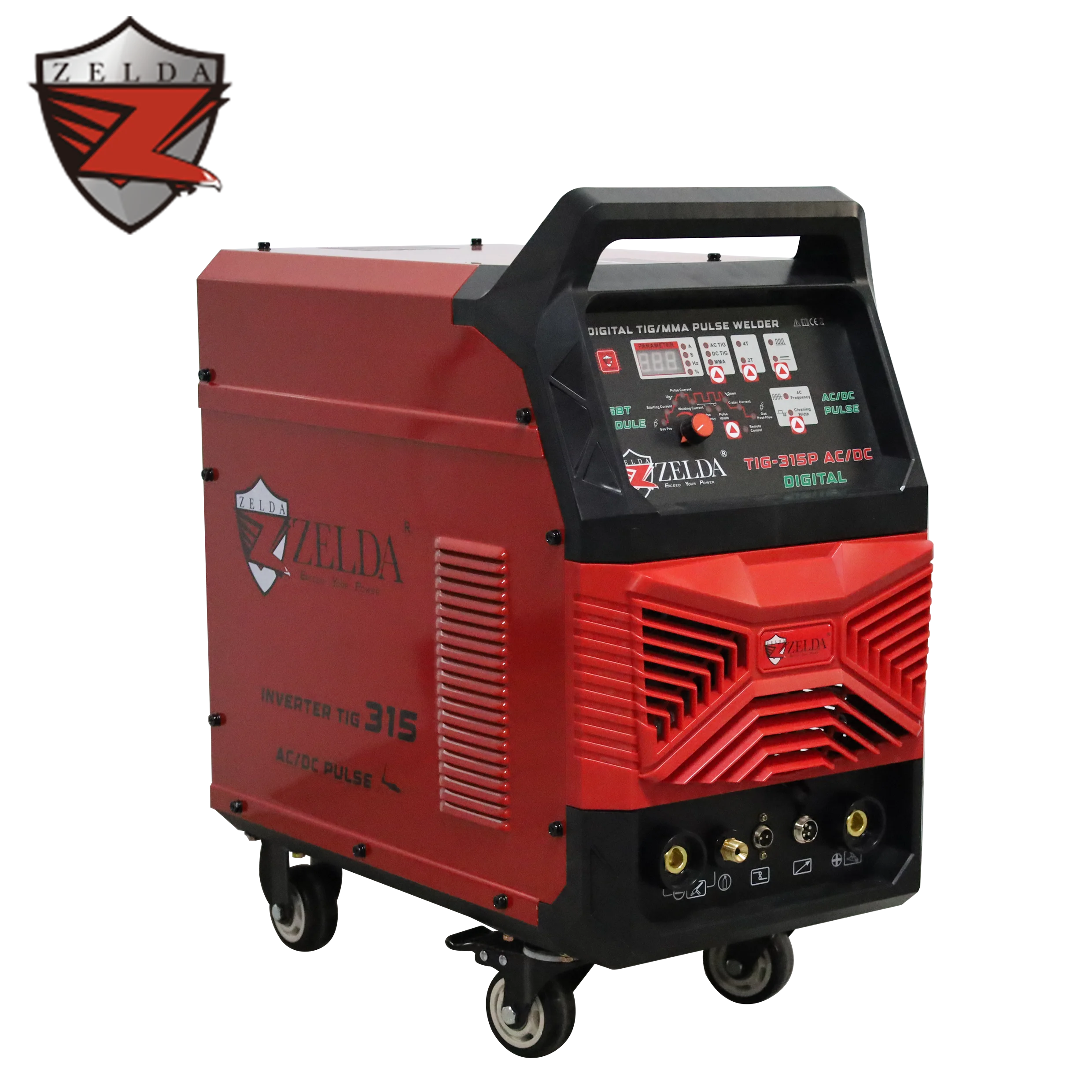 Zelda Intelligent Digital AC/DC Tig Welder 315P Soldador Tig HF