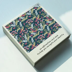 Manufacturer Custom Inspirational Affirmation Mindfulness Cards Deck Printing Heal Yourself Self Love Daily Card for Woman