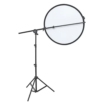 Yiscaxia Extendable Boom Arm Bar for Boom Stand, Max 170cm Long Reflector Holder, Lighting Mount With Universal Stud Adapter detail image