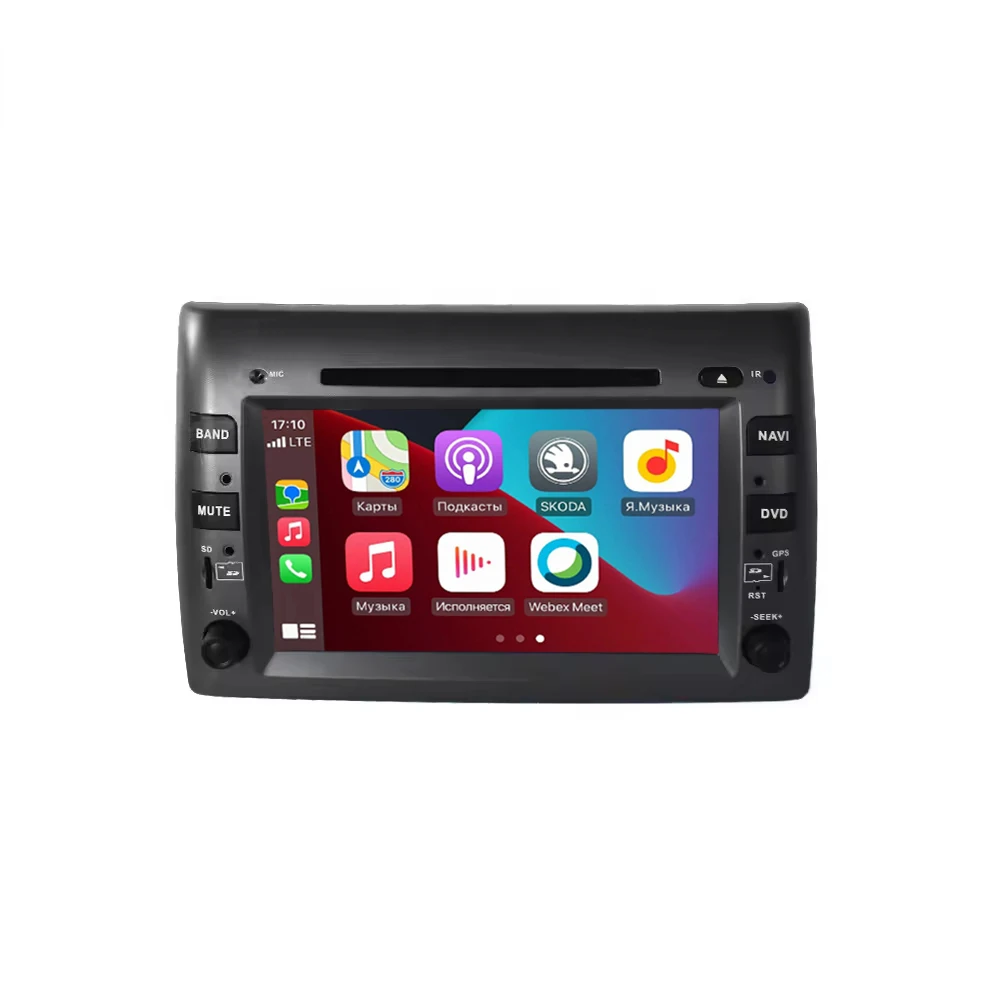 Android  Car Stereo Radio for Fiat Stilo 2002-2010 Multimedia Player GPS Navigation Wireless Carplay Touch Screen Head Unit