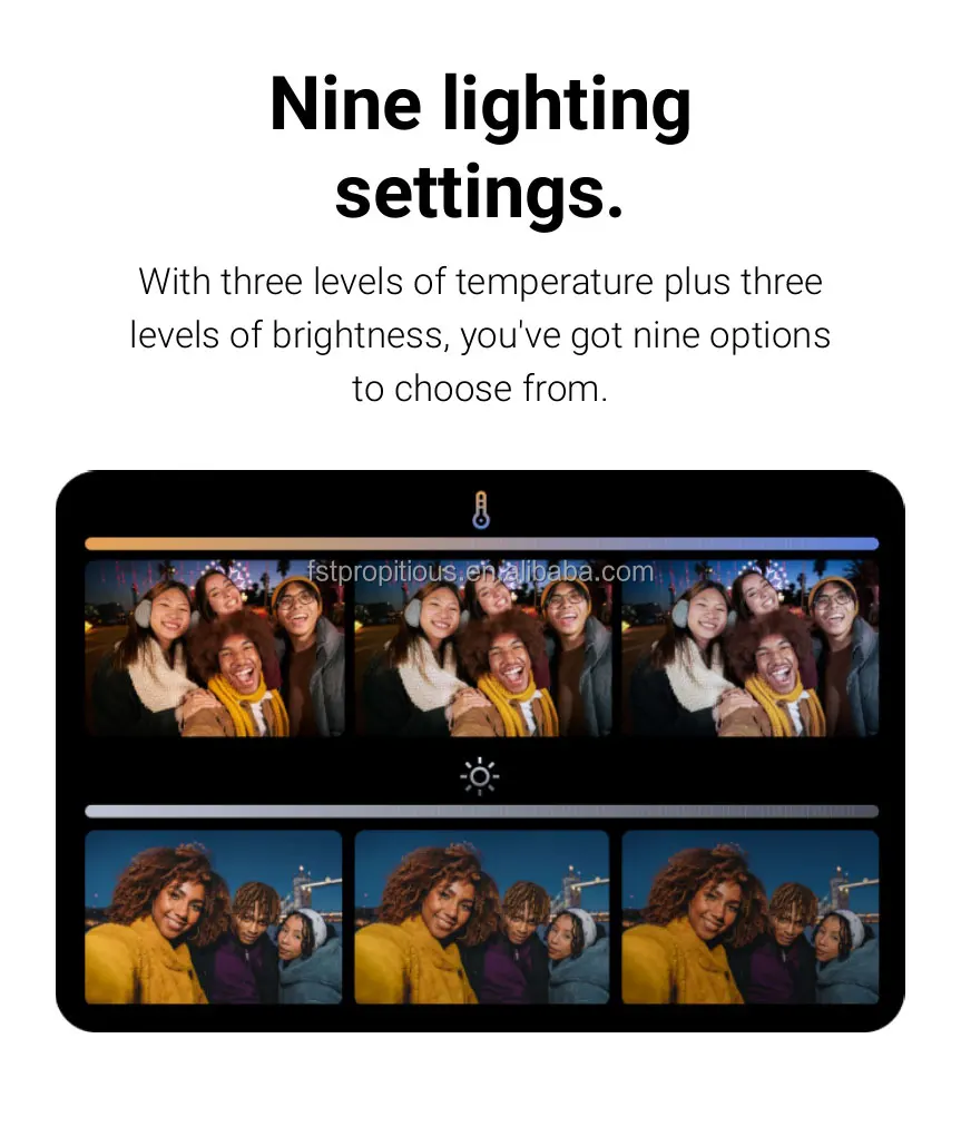 Insta360 Akış/akış Pro Spot Üç Renk Sıcaklıkları Artı Üç Parlaklık