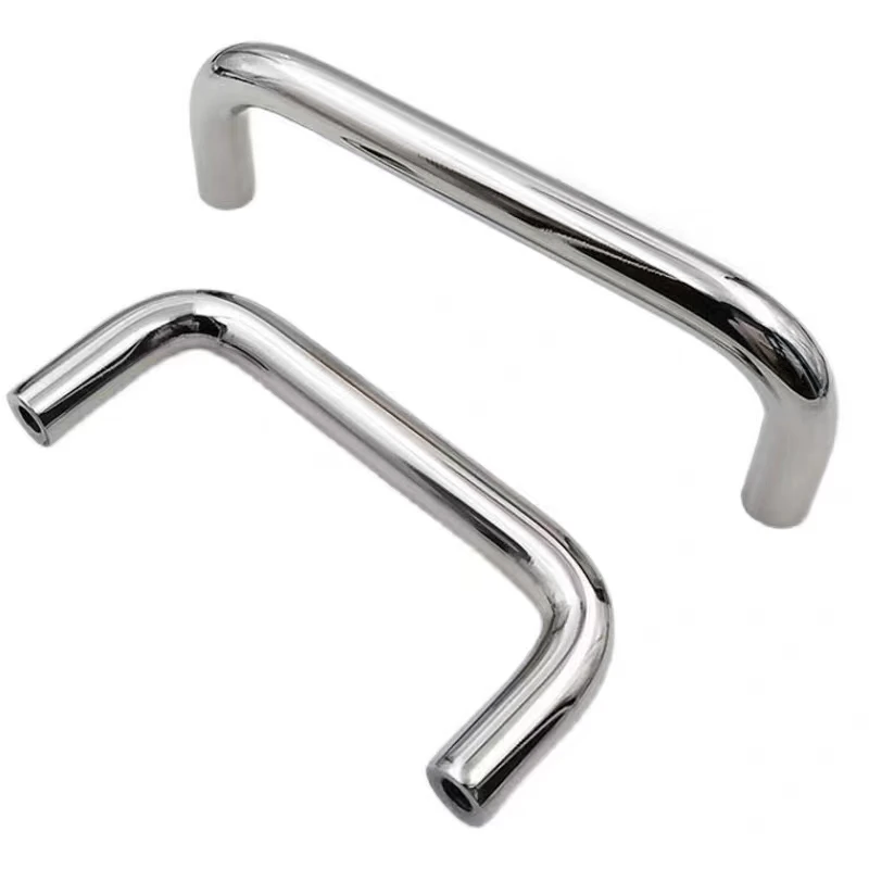 High Quality Modern Round Bar Pull Handles Handles Tapped Round Plated Steel Handle