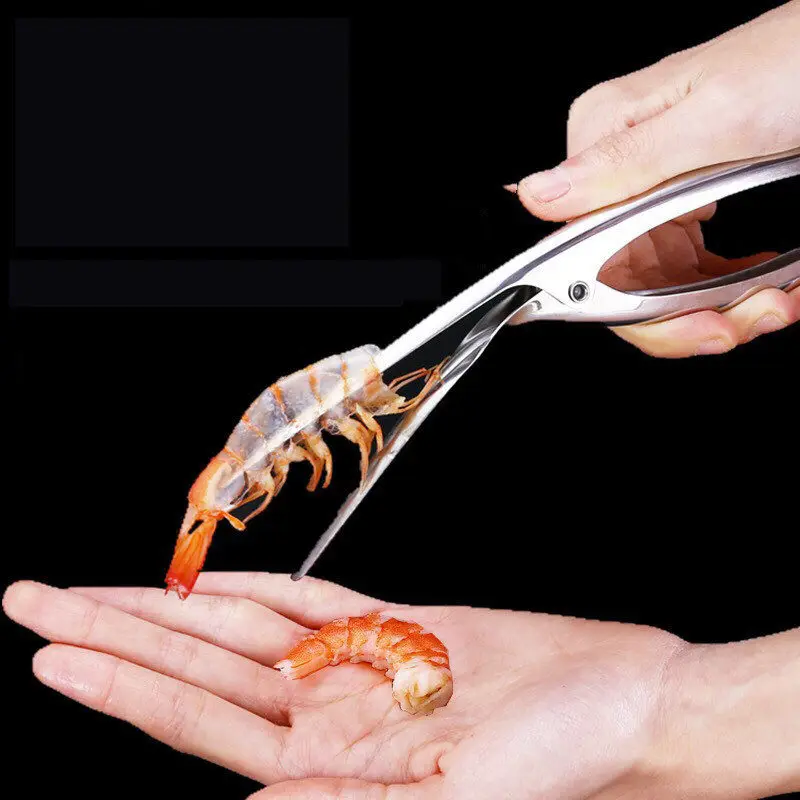 Descascador de camarão em aço inoxidável, utensílio para cozinha, descascador de camarão, faca de pesca, removedor de concha, ferramentas marítimas u3| Alibaba.com