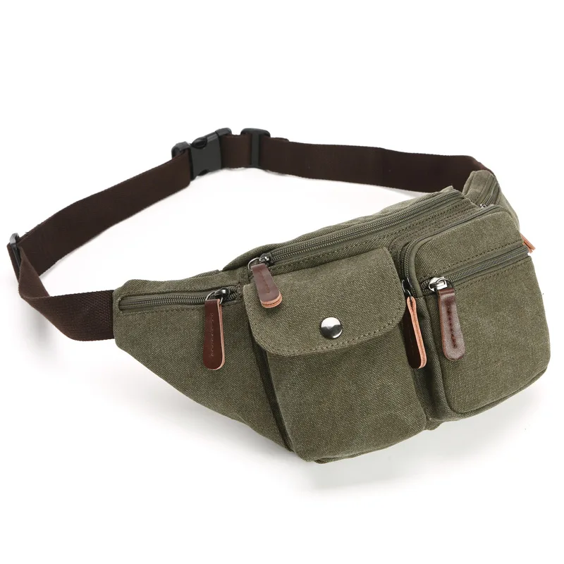 Hot Selling Canvas Multifunctional Waist Bag Work Portable Waist Bag