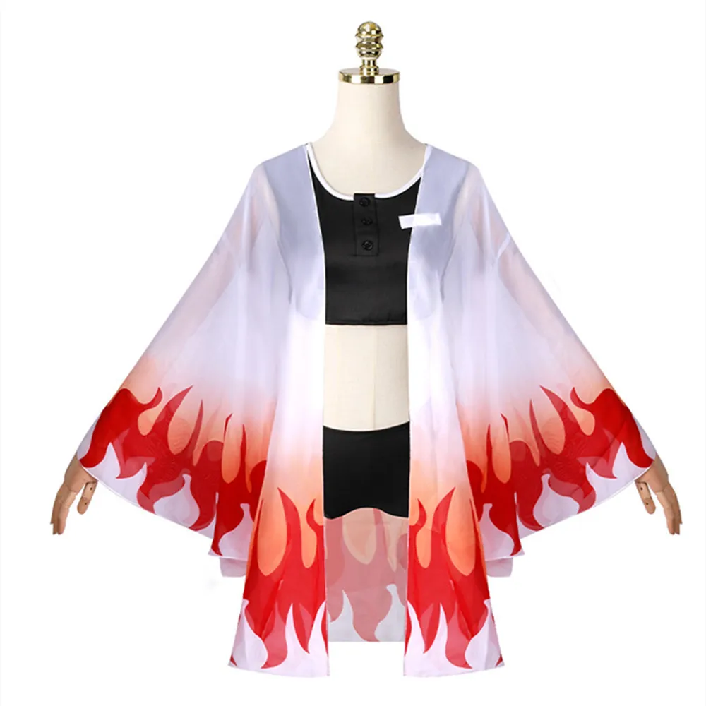 Anime Demon Slayer Uniform Clothes Kimetsu No Yaiba Zenitsu Giyu Tanjirou  Kamado Nezuko Cosplay Costume Women Kids Men Kimono| Alibaba.com