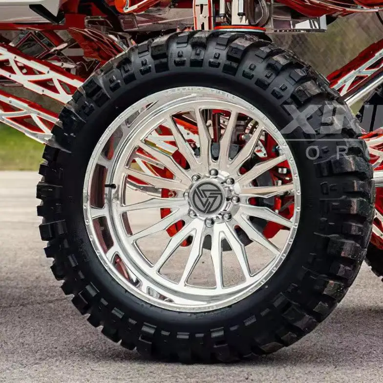 XL Deep Dish Monoblock Polished Forged Alloy Wheel for Pickup Truck Ford F150 F250 Chevy Ram Custom Wheels 6x139.7 Off Road Rim - Image 2