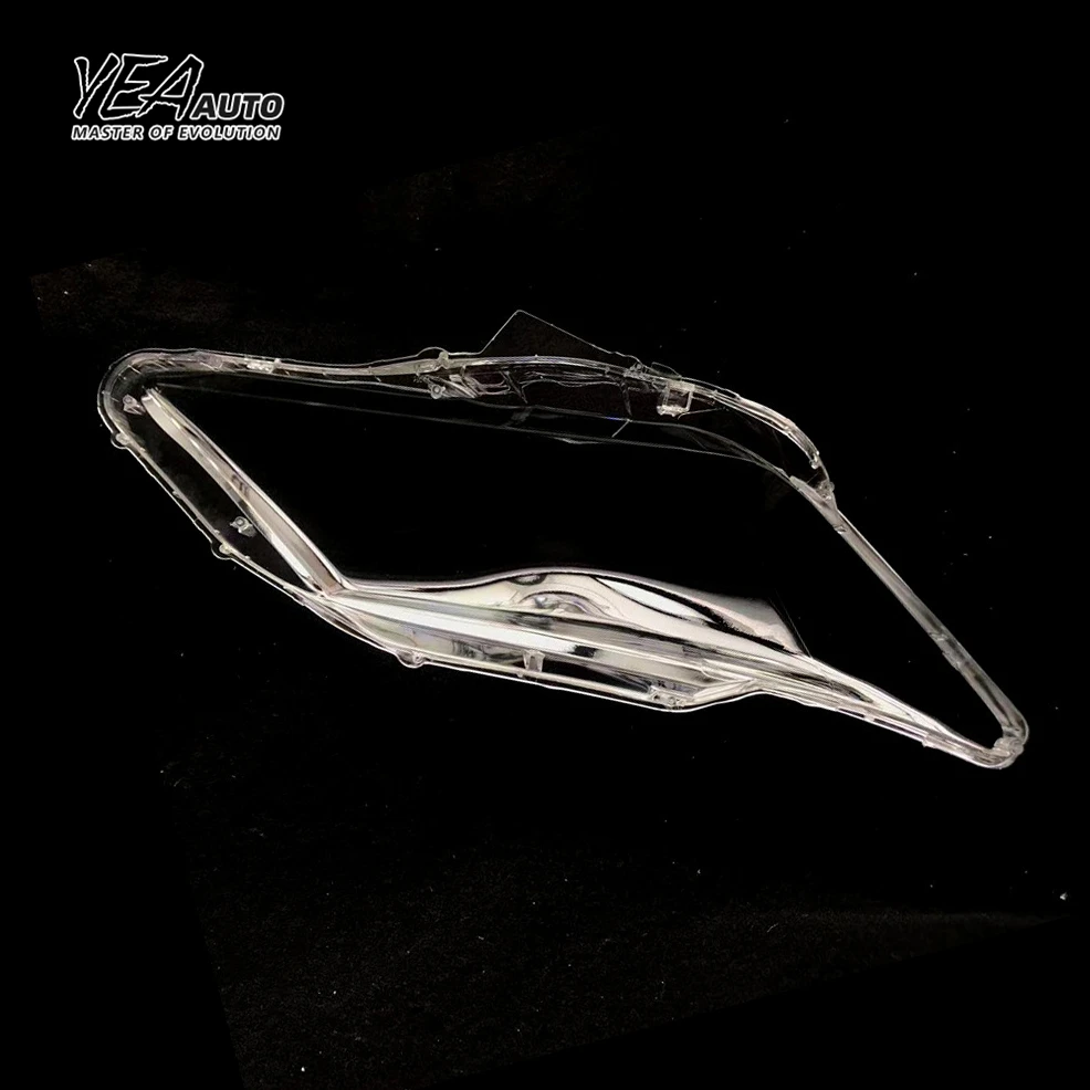 product yea auto car headlight cover lens glass for toyota camry 7th lens cover 2012 2013 2014 pc lampshade clear shell-33