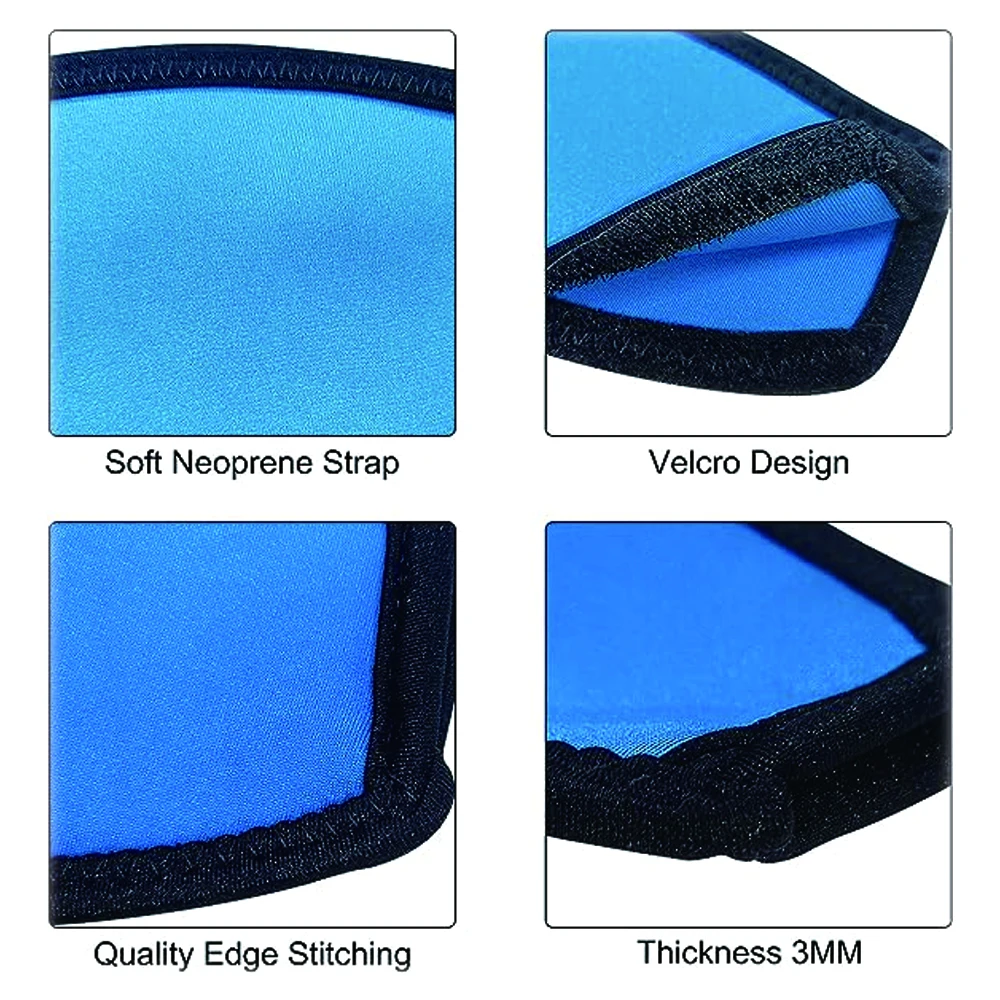 Solid Color Diving Mask Slap Strap Scuba Mask Straps Neoprene Mask Strap Cover Hair Protector Wrap