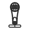 Soporte de manillar dividido para bicicleta de montaña, aleación de aluminio