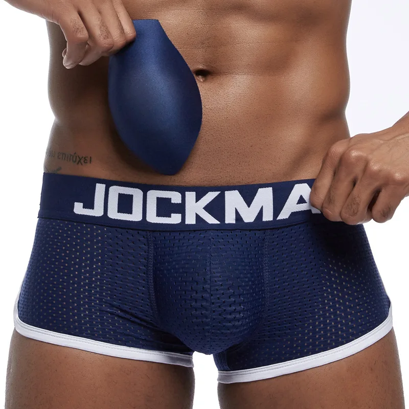 Boxer sexy rembourré pour homme - Rembourrage amovible pour améliorer  l'arrière : : Mode