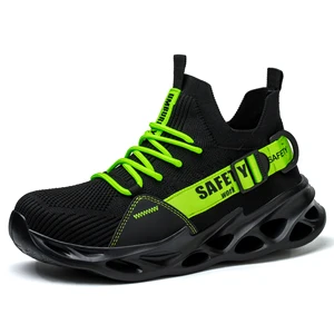 JDS Wholesale Customization Breathable Lightweight Safety Shoes Highlight Label