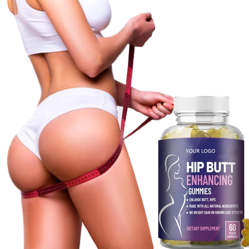 Wholesale Private Labels Hips Lifting Butt Enhancement Gummies Hips Butt Booster Maca Gummy