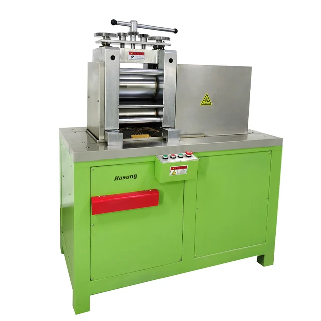 Heavy Duty 15HP Electric Sheet Rolling Mill with Digital Calibrator 11KW Rolling Equipment for Gold Silver Jewellery