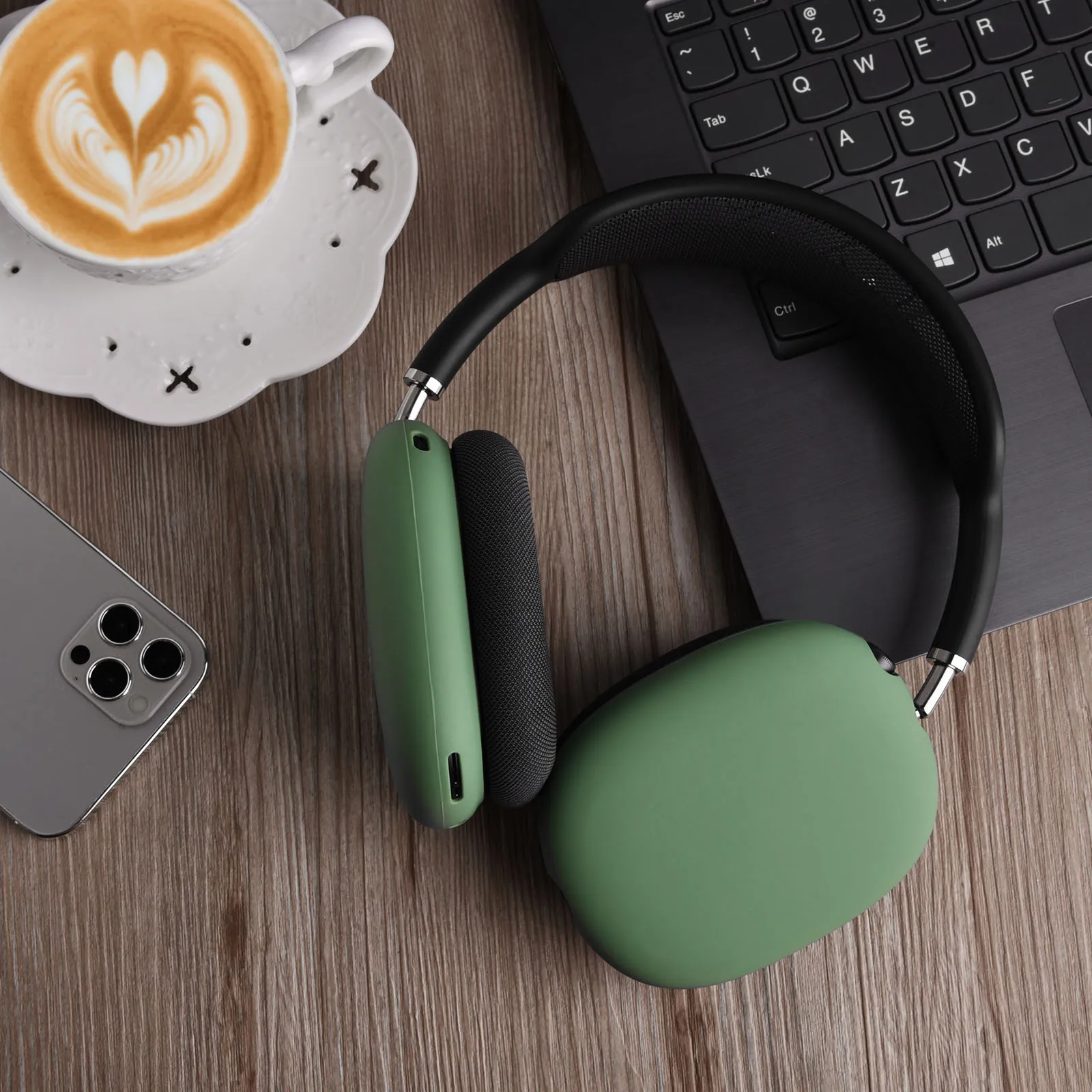 2023 Shockproof Silicone Ear Protection Earmuffs Casque Headphone Case