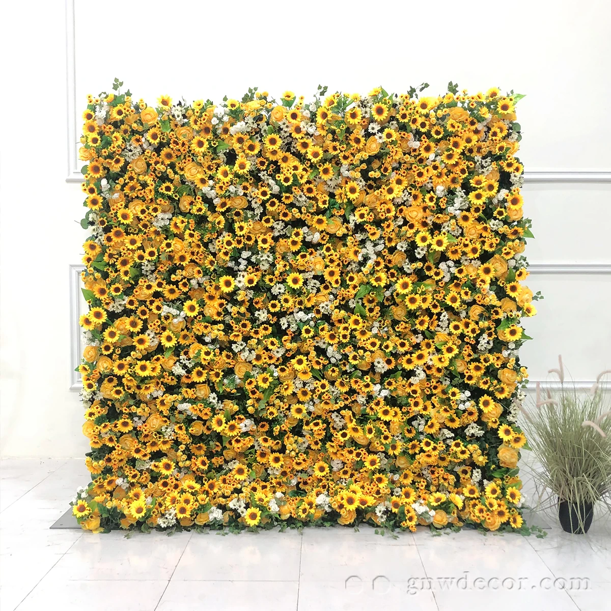 Оптовая продажа на заказ синяя детская дышащая стена свадебные принадлежности украшение роза фон Шелковый Искусственный Свадебный Декоративный цветок стена