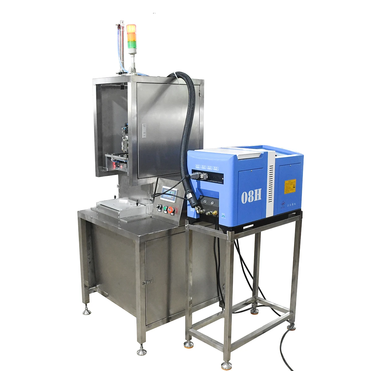 2022 популярная эко-машина для свечей, легкая в эксплуатации установка для хранения фитиля в баночке, полуфитиль, машина для вставки, контейнер разной формы на заказ