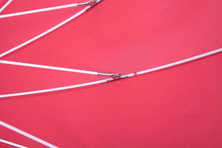 High Quality Red Color Women Wedding Heart Shape Umbrella