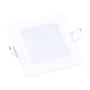 Vertak 6W 9W 12W 18W 24W Recessed Mounted Slim Round Square Shape Smd Lamp Led Panel Lamp Light