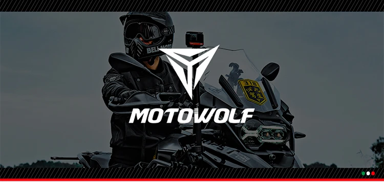 MOTOWOLF Motorcycle Multifunctional Adjustable Aluminum Alloy Camera Holder for Motorcycle