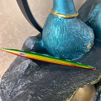 Deep-Sea Fast-Sinking Heavy-Gauge Metal Fishing Lead Sinker Glow-in-the-Dark Long Strip Noctilucent Quick-Pull Artificial – Metal Jig – view 3