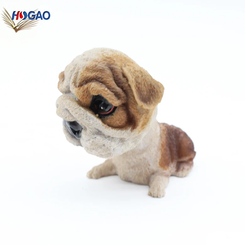 Hot Animal Bobble Head Doll Custom Car Decoration Resin Custom Dog