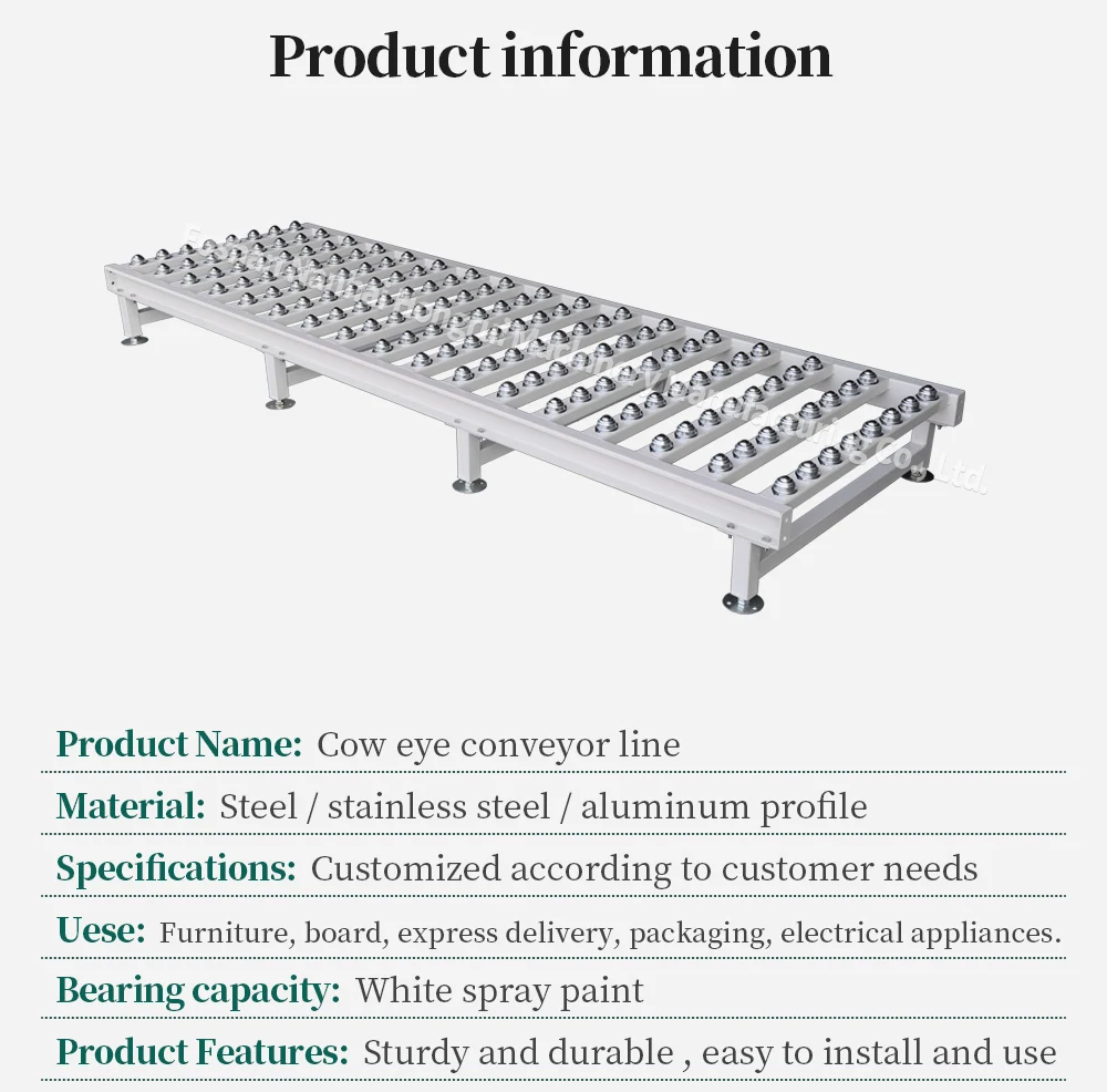 Hongrui Universal Ball Table Conveyor Eye Table Suitable for Wooden Door Manufacturers details