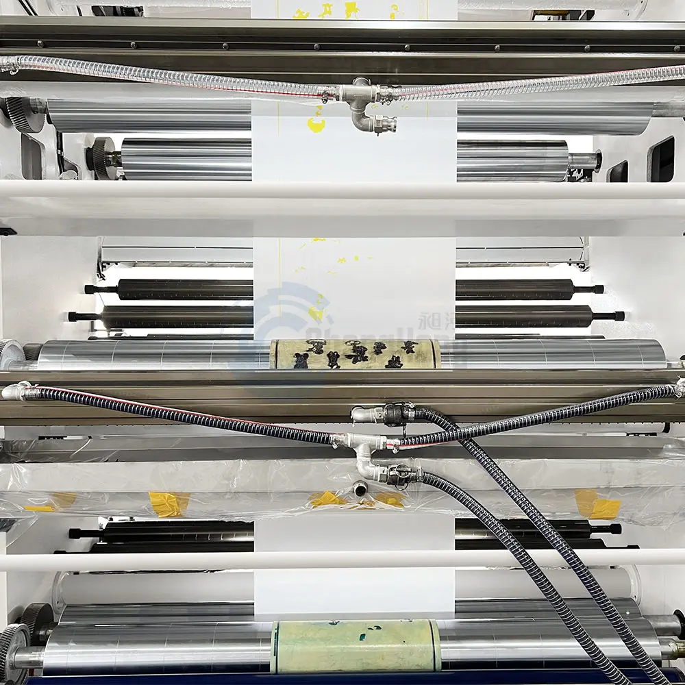 8 Color Flexo Printing Machine Polygraph Flexography Printing Machine for Plastic Bag