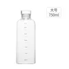 Modèle de temps transparent 750ml