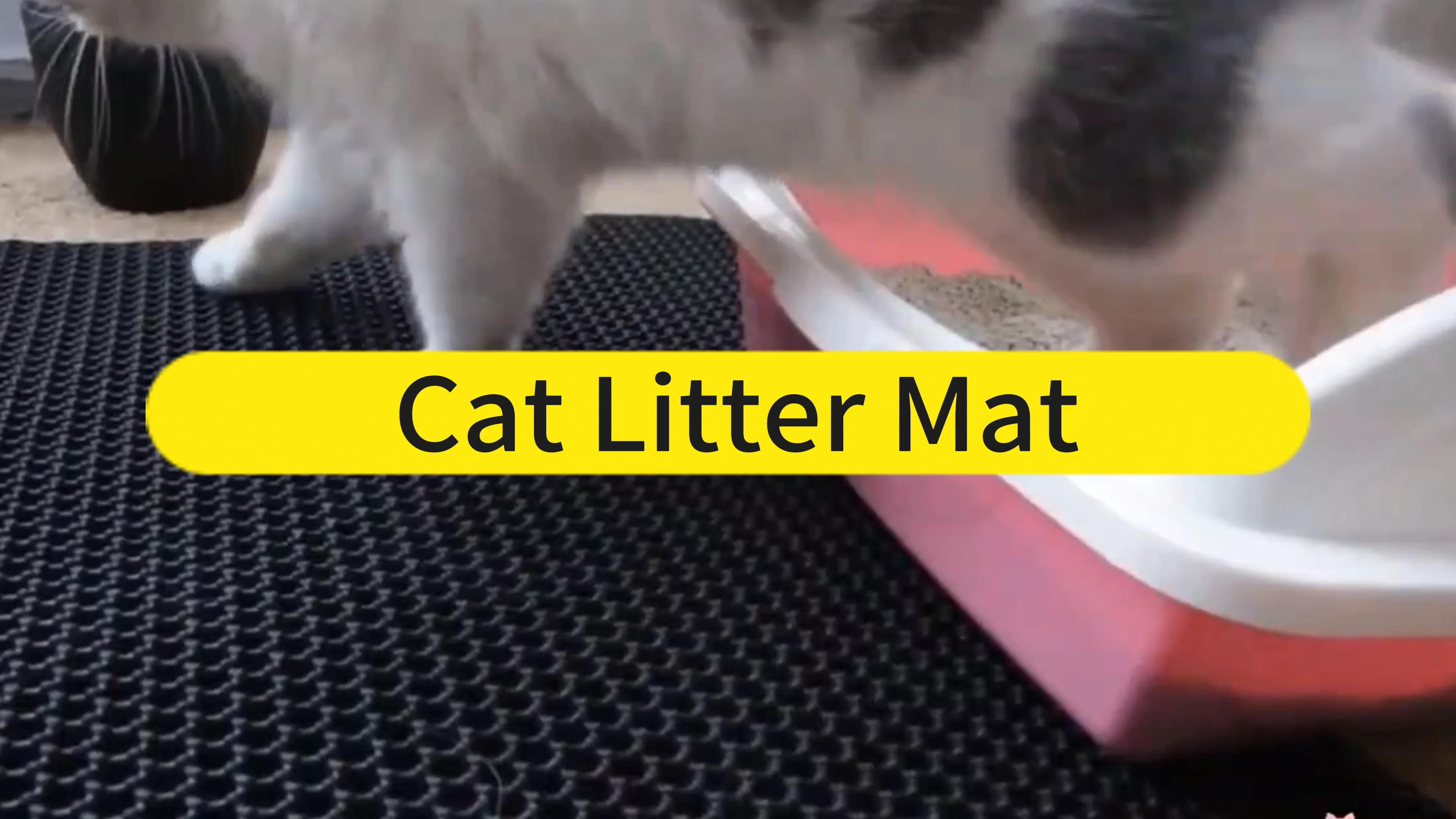 Helps To Waste Less Litter On Floors Durable Cat Litter Box
