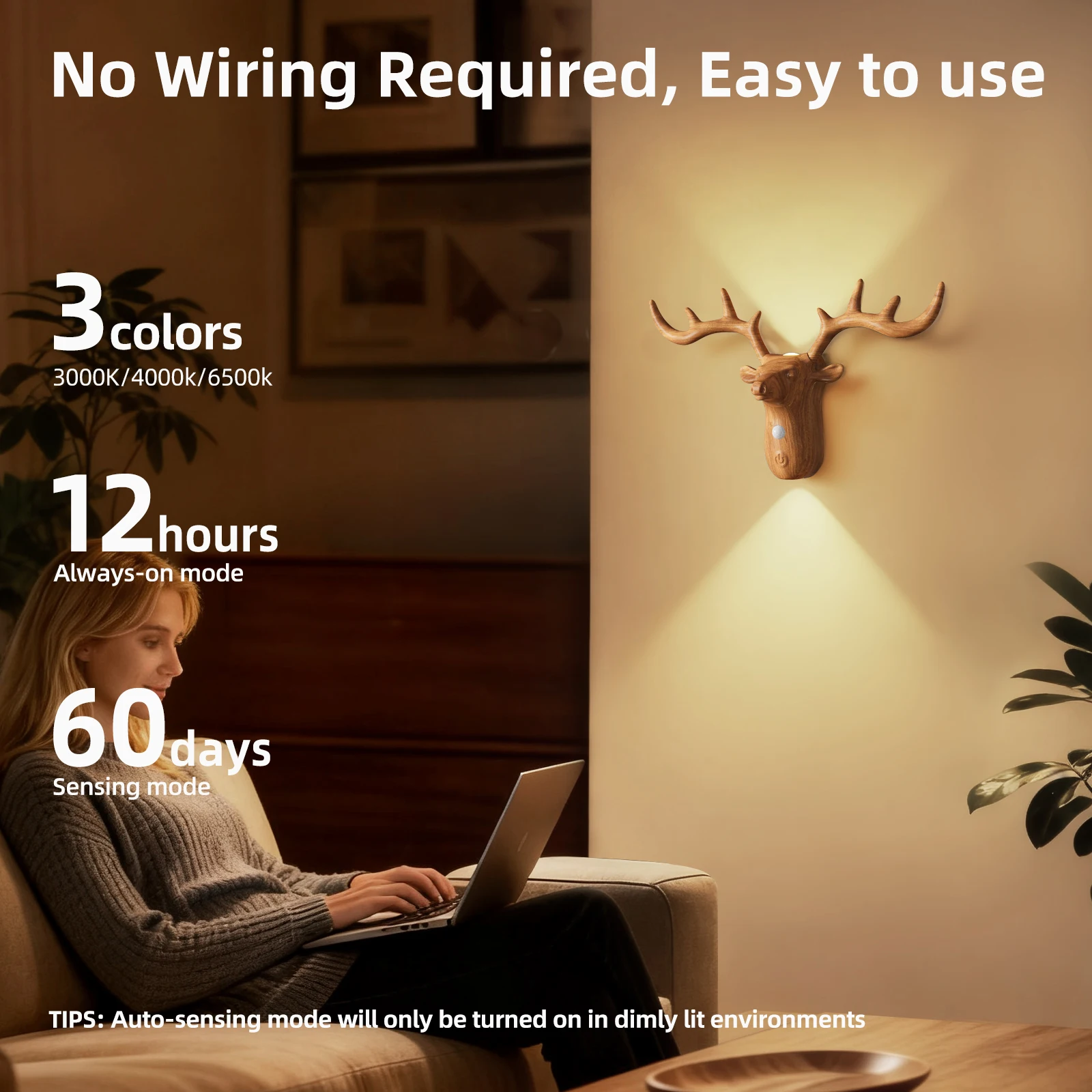 Nordic Wall Light Setup
