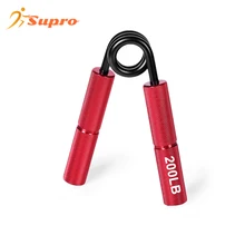 Supro Custom Logo Gym Fitness Hand Grips Popular Strengthener Tool for Exercisers Transparent Hand Grip