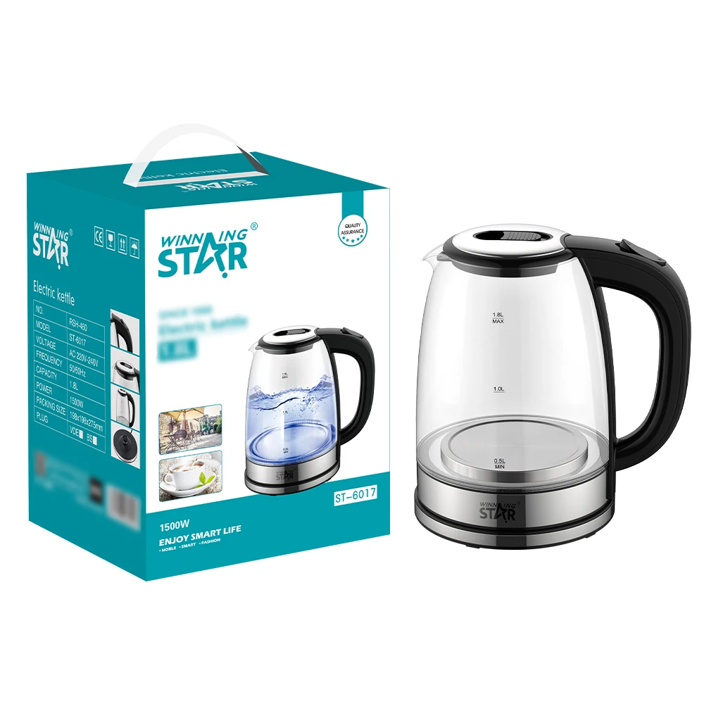 Nova Glass Water Kettle 1.2L