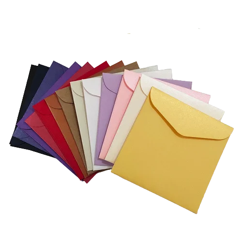 Custom Small Coin Envelopes Colorful Kraft Paper Envelopes Self ...