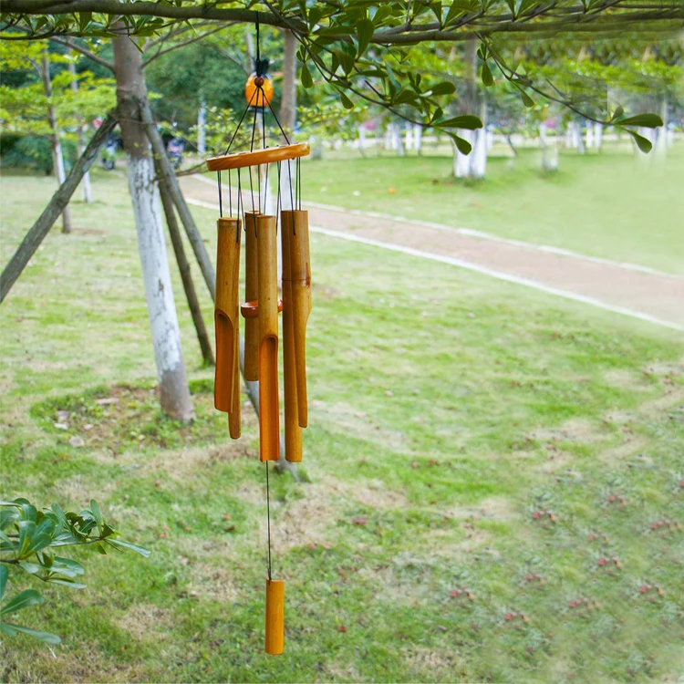 竹のウインドチャイム Amazon.co.jp: zjdgweh 竹風鈴 生命の樹 竹製風鈴キット 自然な装飾